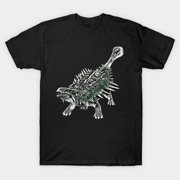 Ankylosaurus T-Shirt by Nimmersatt